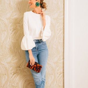 SOLD | Tuckernuck English Factory White Waverly Tee